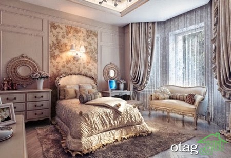 30 مدل اتاق خواب شیک لوکس &ndash; طراحی و [دکوراسیون اتاق خواب مدرن 1400]