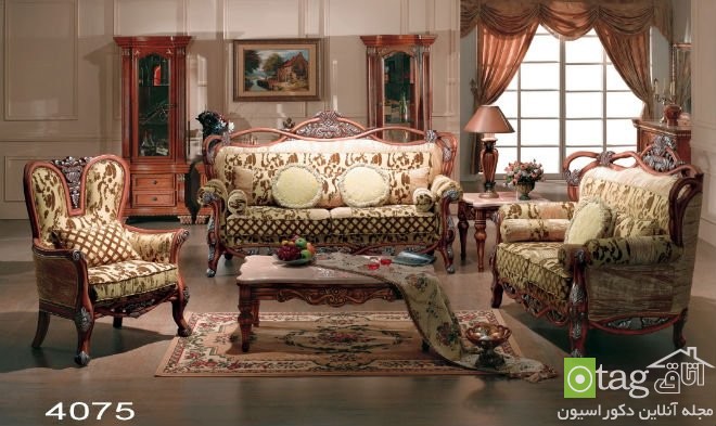 آشنایی با انواع مدل مبل کلاسیک مناسب فضاهای کوچک و بزرگ