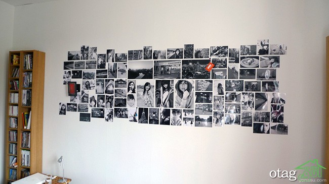 ایده های جدید برای تزیین دیوار اتاق با عکس های خاطره انگیز