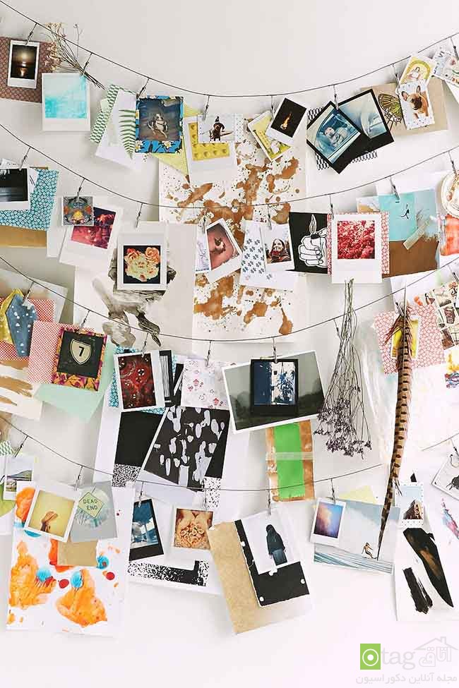 راه های خلاقانه برای نمایش و تزیین دیوار با قاب عکس راه های خلاقانه برای نمایش و تزیین دیوار با قاب عکس