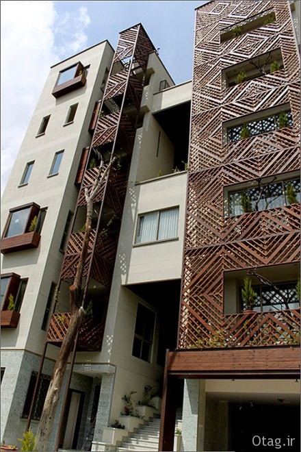 مدلهای جدید نمای ساختمان مسکونی در ایران