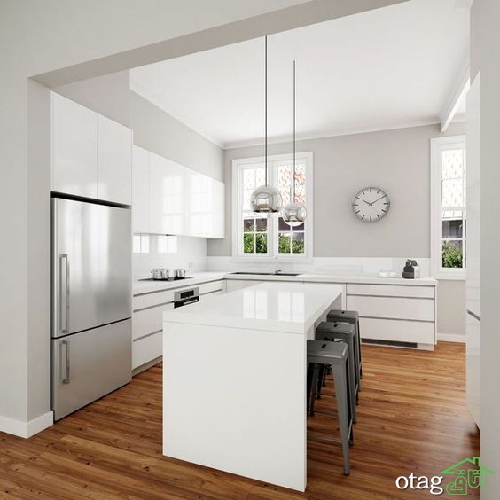 32 مدل صفحه کابینت کوارتز بسیار شیک و زیبا 32 مدل صفحه کابینت کوارتز بسیار شیک و زیبا