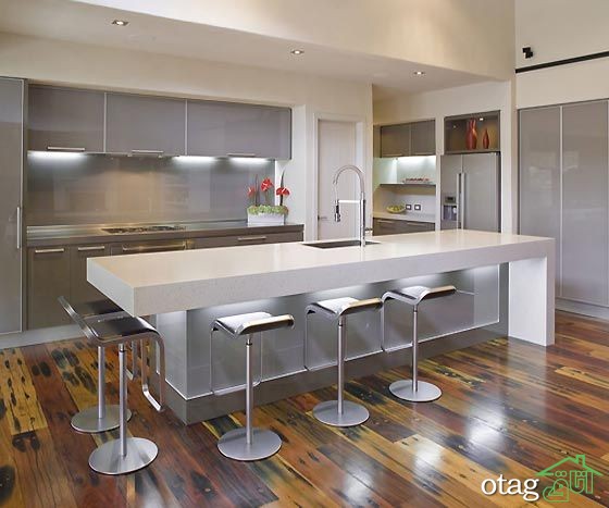 32 مدل صفحه کابینت کوارتز بسیار شیک و زیبا 32 مدل صفحه کابینت کوارتز بسیار شیک و زیبا