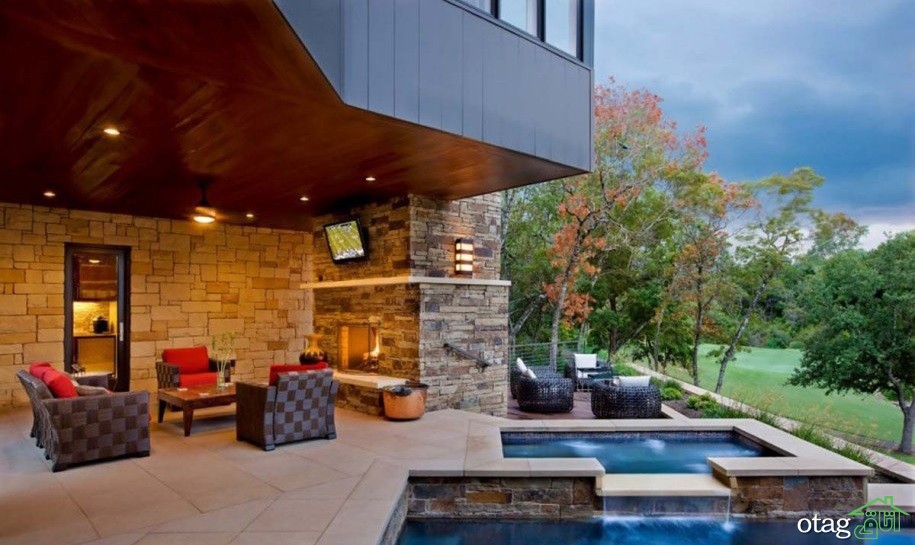 32 مدل جدید و شیک سنگ آنتیک در دکوراسیون داخلی منزل [در سال جدید]