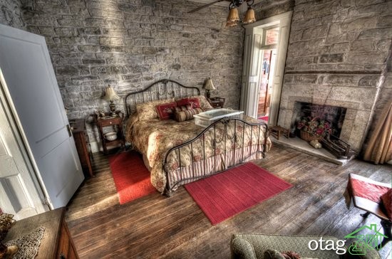 32 مدل جدید و شیک سنگ آنتیک در دکوراسیون داخلی منزل [در سال جدید]