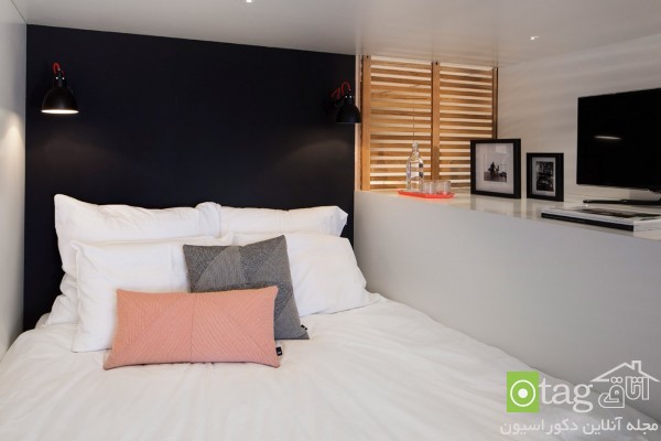 دکوراسیون آپارتمان کوچک تکخوابه با طراحی مدرن و بسیار شیک