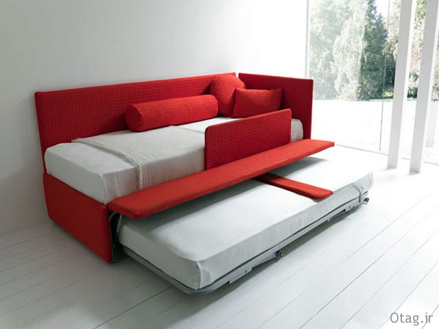 مدل های مختلف مبل تختخواب شو و کاناپه تخت تاشو زیبا و شیک