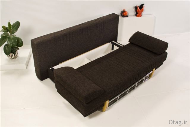 انواع طرح و مدل مبل تخت شو / تصاویر کاناپه تختخواب شو