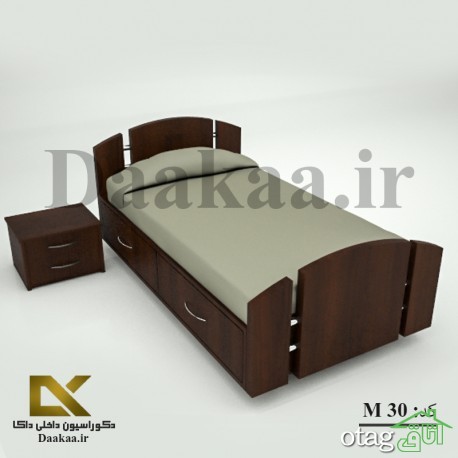 قیمت خرید 58 مدل تخت خواب یک نفره [سرویس خواب تک نفره] در سال 97