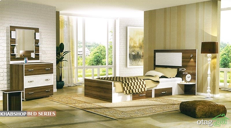 قیمت خرید 58 مدل تخت خواب یک نفره [سرویس خواب تک نفره] در سال 97