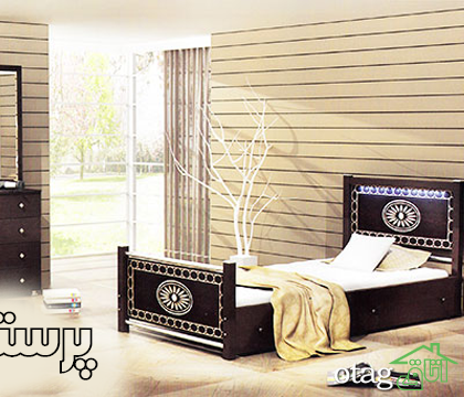 قیمت خرید 58 مدل تخت خواب یک نفره [سرویس خواب تک نفره] در سال 97