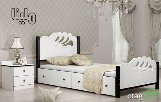 قیمت خرید 58 مدل تخت خواب یک نفره [سرویس خواب تک نفره] در سال 97