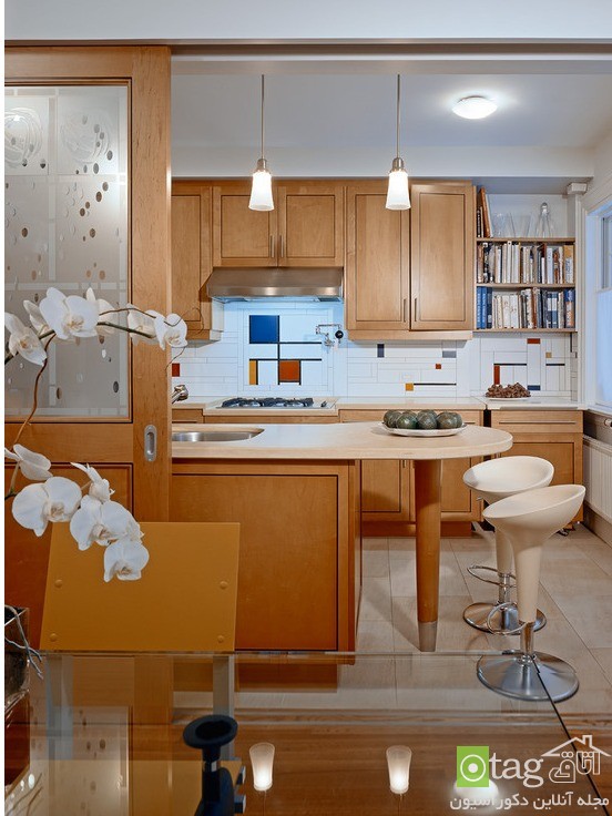 مدل دکوراسیون داخلی آشپزخانه اپن و بسته سنتی  و مدرن / عکس