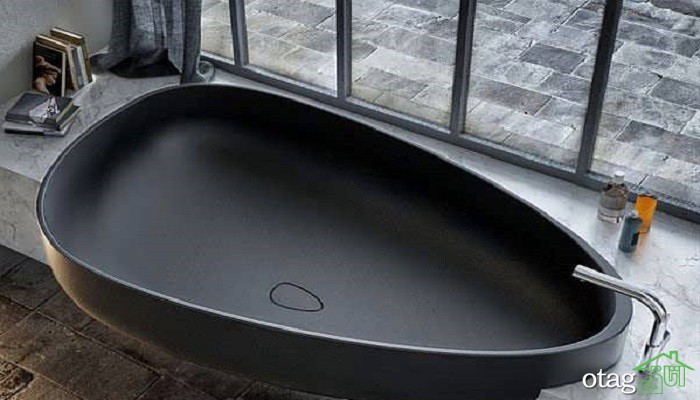 20 نمونه مدل وان حمام خیره کننده لوکس و زیبا و راهنمای خرید - وان جکوزی