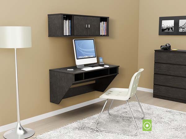مدل های جدید میز کامپیوتر دیواری مناسب اتاق خواب های کوچک