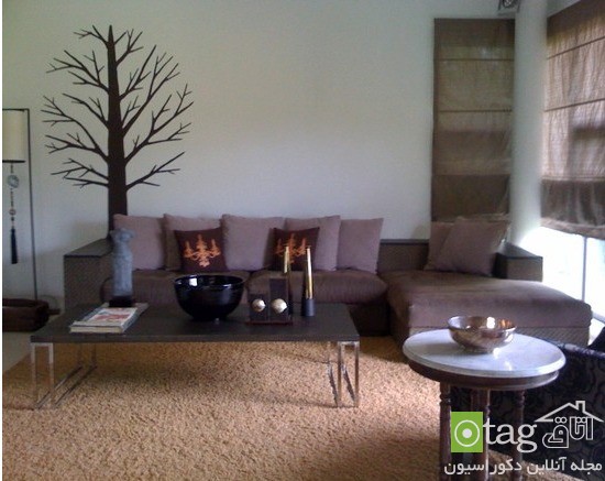 استیکرهای دیواری با طرح و مدل فانتزی شیک و زیبا