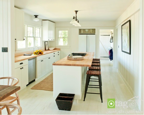 مدل های مدرن و شیک کابینت آشپزخانه سفید در دکوراسیون منزل