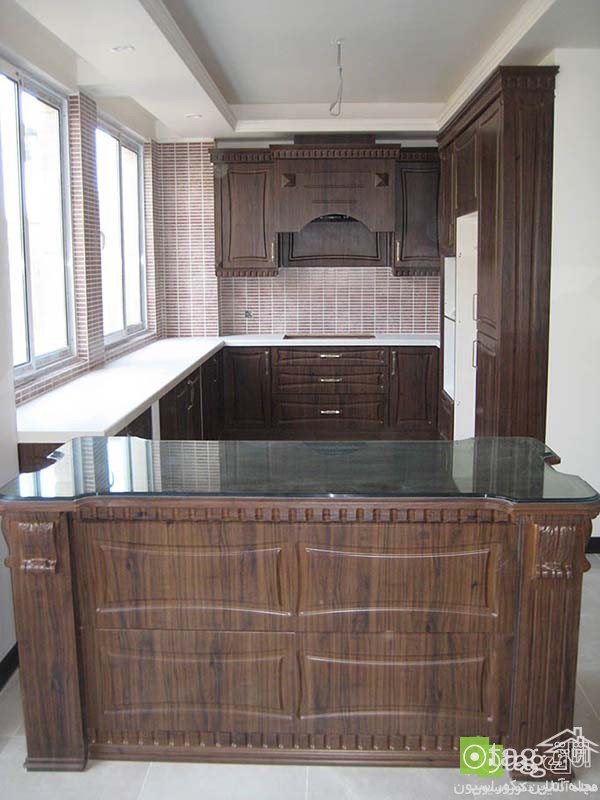 جدیدترین مدل های کابینت چوبی در دکوراسیون آشپزخانه