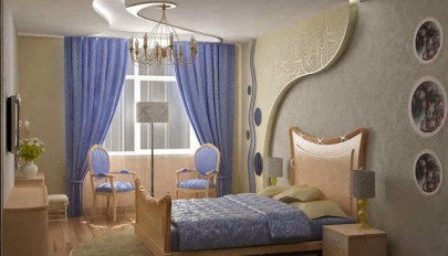 نمونه تصاویر زیبا از جدیدترین مدل پرده اتاق خواب