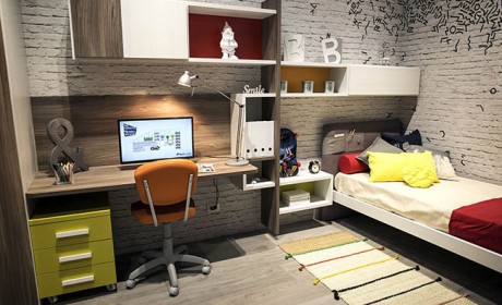 مدل های جدید میز تحریر کتابخانه دار مدرن [اتاق جوانان] 23 طرح سال 1402